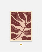 Burgundy Leaf Rhythm