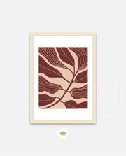 Burgundy Leaf Rhythm