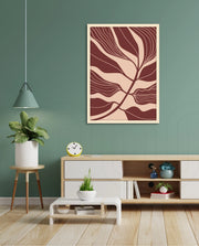 Burgundy Leaf Rhythm