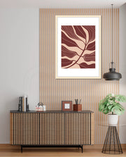 Burgundy Leaf Rhythm