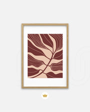 Burgundy Leaf Rhythm