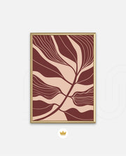 Burgundy Leaf Rhythm