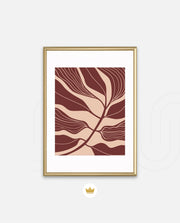 Burgundy Leaf Rhythm