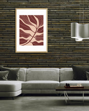 Burgundy Leaf Rhythm