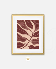 Burgundy Leaf Rhythm