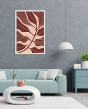 Burgundy Leaf Rhythm