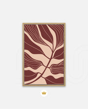 Burgundy Leaf Rhythm