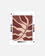 Burgundy Leaf Rhythm