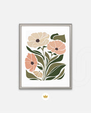 Ivory Garden Blooms