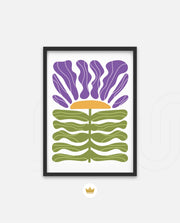 Violet Botanical Rhythm