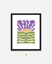 Violet Botanical Rhythm