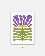 Violet Botanical Rhythm