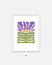Violet Botanical Rhythm