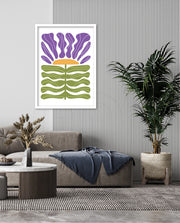 Violet Botanical Rhythm