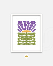 Violet Botanical Rhythm