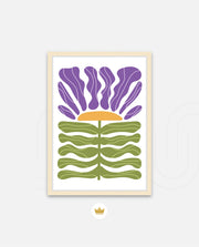 Violet Botanical Rhythm