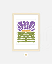 Violet Botanical Rhythm