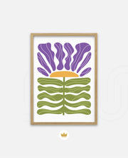 Violet Botanical Rhythm