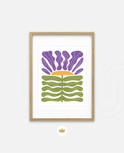 Violet Botanical Rhythm