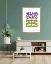 Violet Botanical Rhythm