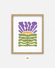 Violet Botanical Rhythm