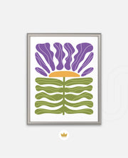 Violet Botanical Rhythm