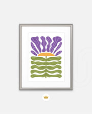 Violet Botanical Rhythm