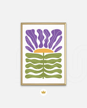 Violet Botanical Rhythm