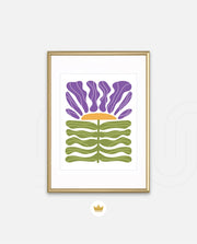 Violet Botanical Rhythm