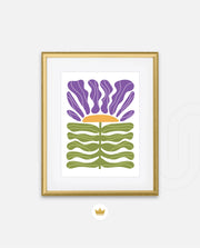 Violet Botanical Rhythm
