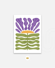 Violet Botanical Rhythm