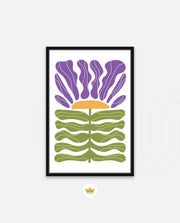 Violet Botanical Rhythm