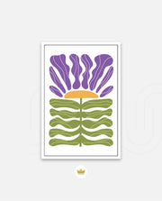 Violet Botanical Rhythm