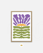 Violet Botanical Rhythm