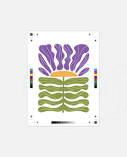 Violet Botanical Rhythm