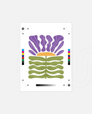 Violet Botanical Rhythm