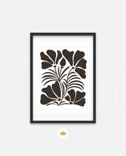 Midnight Floral Silhouette