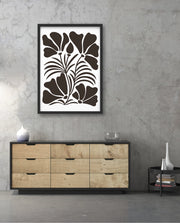Midnight Floral Silhouette