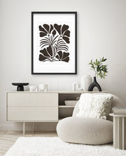 Midnight Floral Silhouette