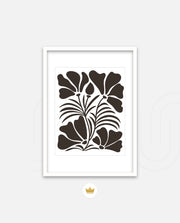 Midnight Floral Silhouette
