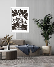 Midnight Floral Silhouette