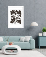 Midnight Floral Silhouette