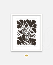 Midnight Floral Silhouette