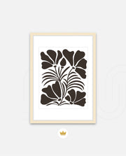 Midnight Floral Silhouette