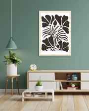 Midnight Floral Silhouette