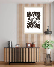 Midnight Floral Silhouette