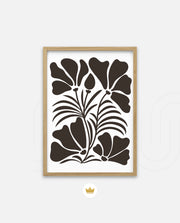 Midnight Floral Silhouette