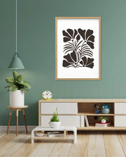 Midnight Floral Silhouette