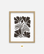 Midnight Floral Silhouette