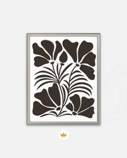 Midnight Floral Silhouette